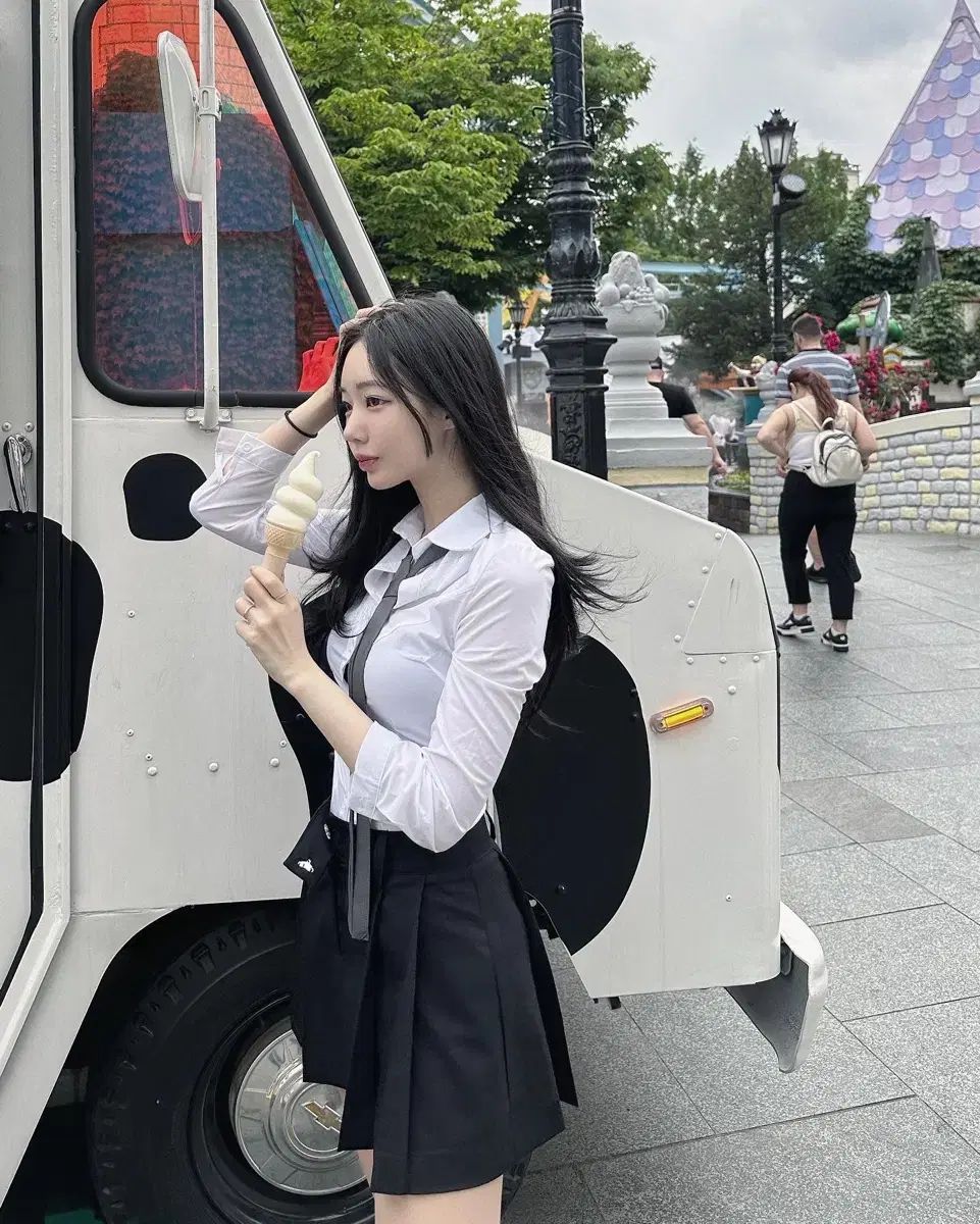 プリーツ スカパン
