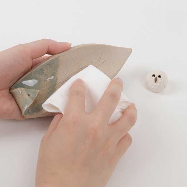 3個セット ふくろう香立て