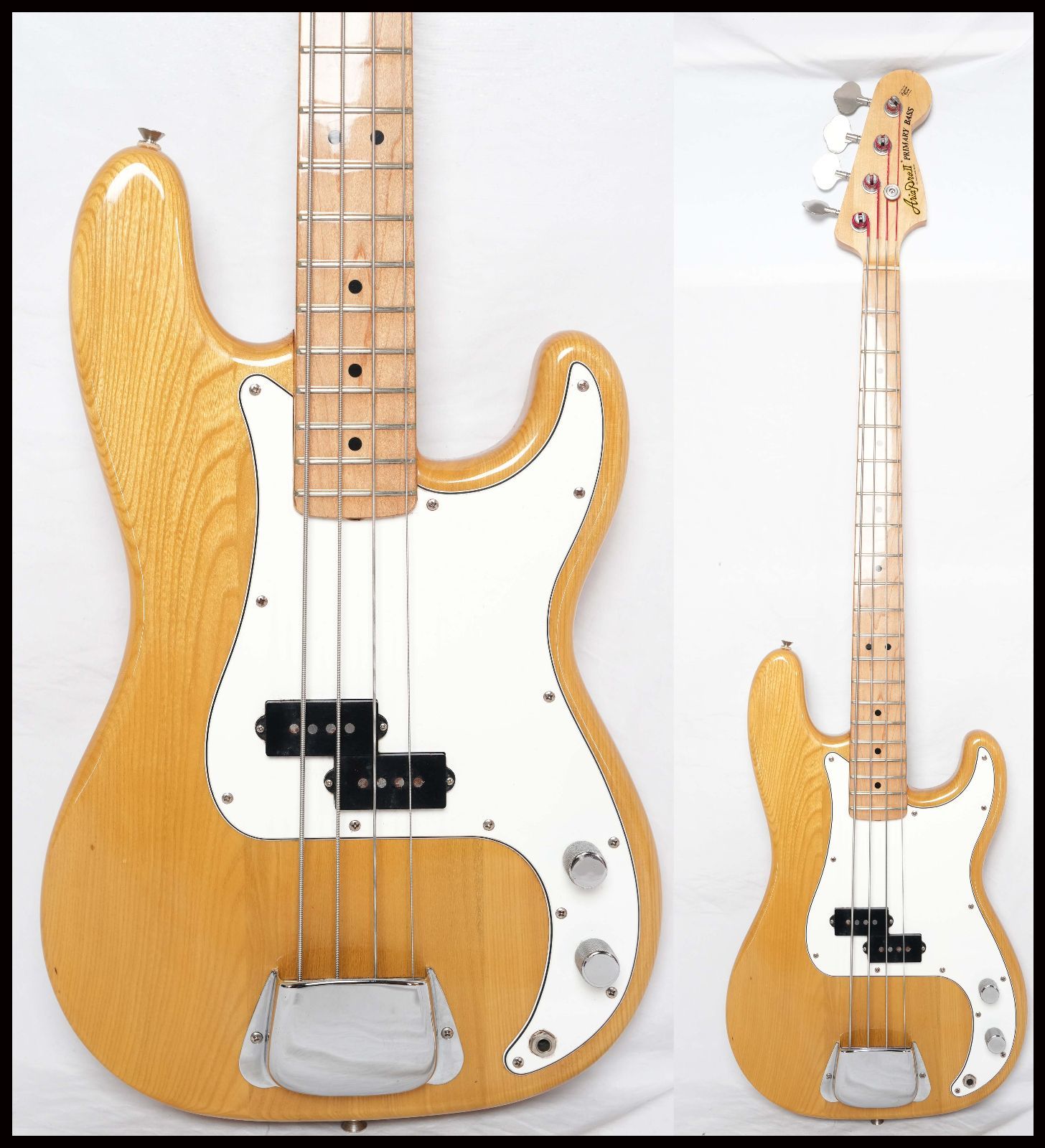 Aria Pro II PB-500 NATURAL Primary Bass プレシジョンベース ヴィンテージ 1980年製