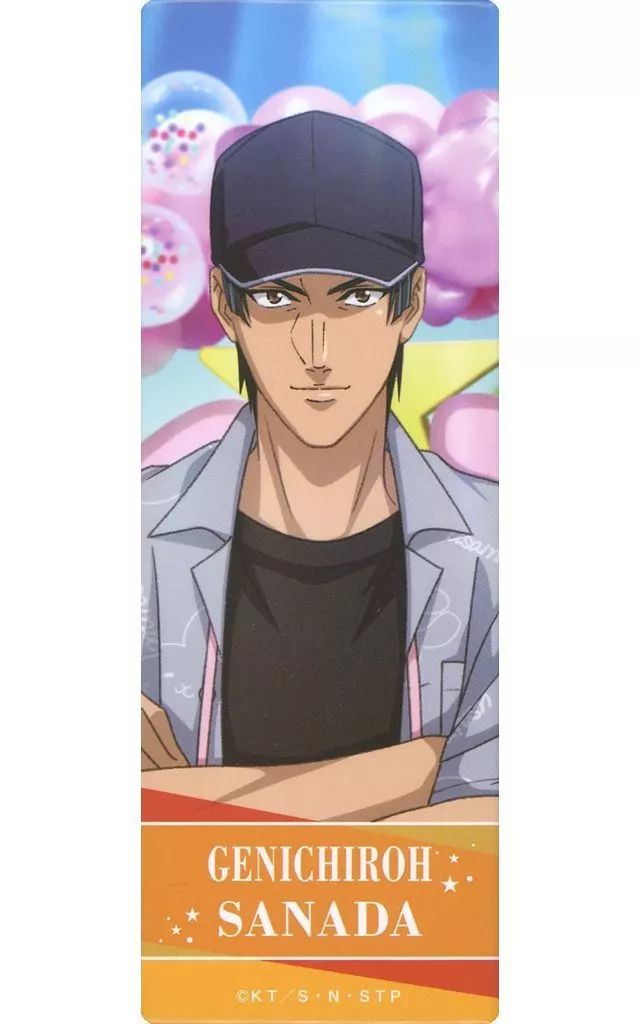 中古】バッジ・ピンズ 真田弦一郎 ロング缶バッジ 「くじメイト 新