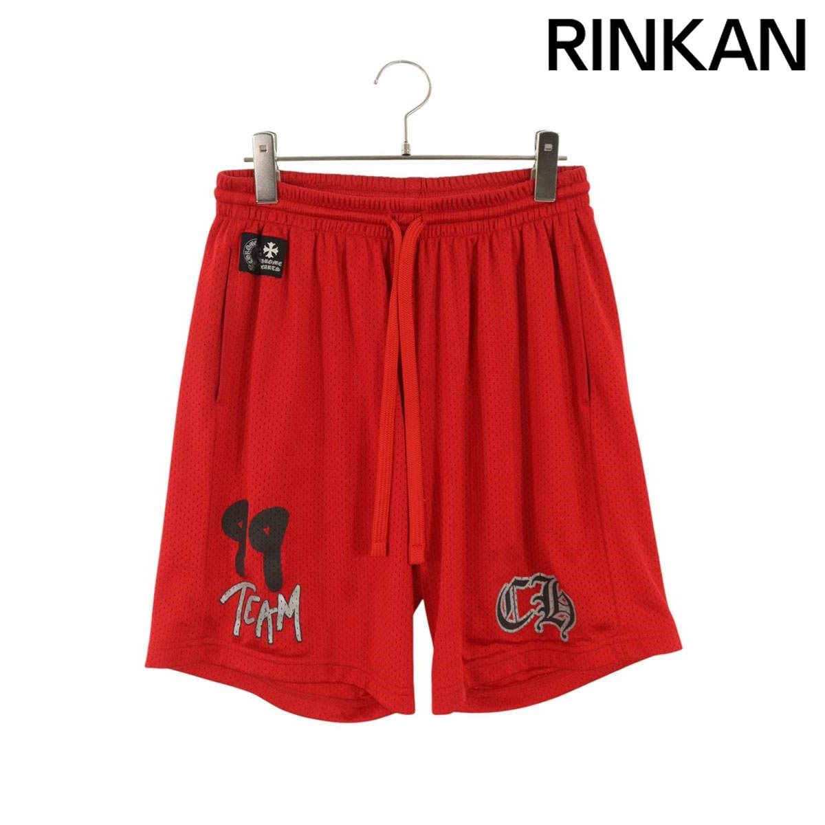 クロムハーツ　MESH VARSITY SHORTS CHメッシュハーフパンツ CHROME HEARTS (クロムハーツ) SHORT SURT BRITCHES ロゴ