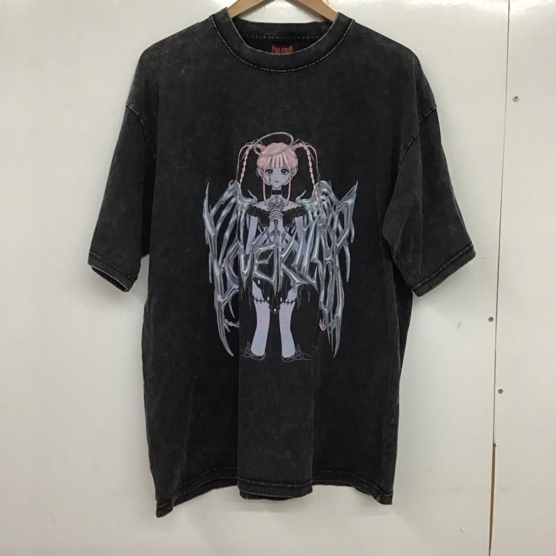 【LOVE KILLER】ブラックTシャツ A'GEM/9 × .kom 『LOVE KILLER/ラブ キラー』 スパイク