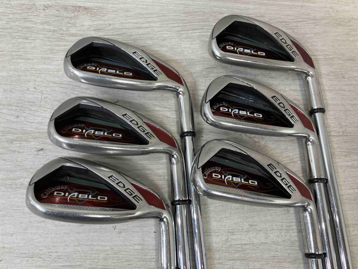 Diablo Edge アイアンセット 6本 アイアンセット 6本 Callaway DIABLO EDGE キャロウェイ UNIFLEX