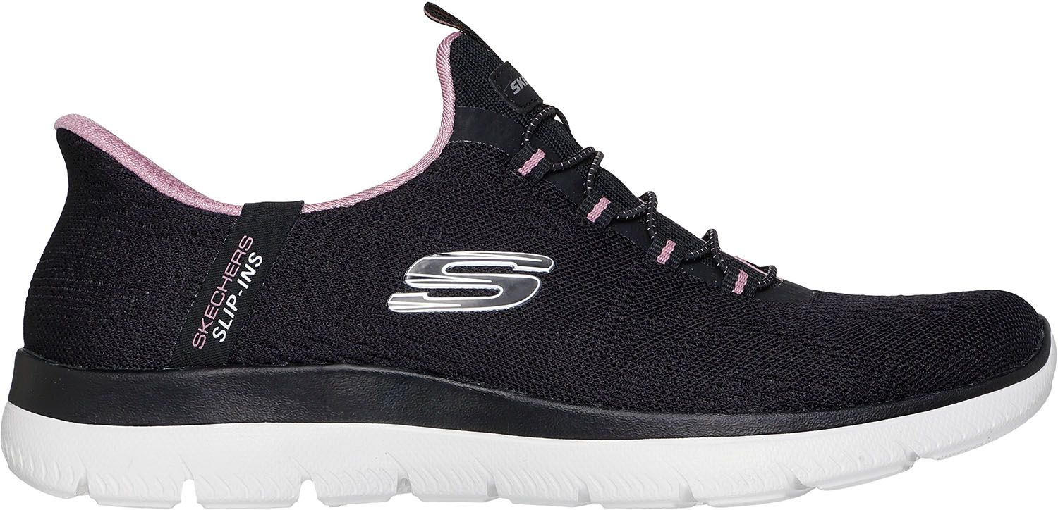 スケッチャーズ SKECHERS SUMMITS-DREAMCHASER シューズ 靴 スニーカー レディース 日常使い ハンズフリー 着脱簡単 快適 フィット 安全 安定 軽量 クッション性 150284 SLT グレー KIN-KAAI_COM