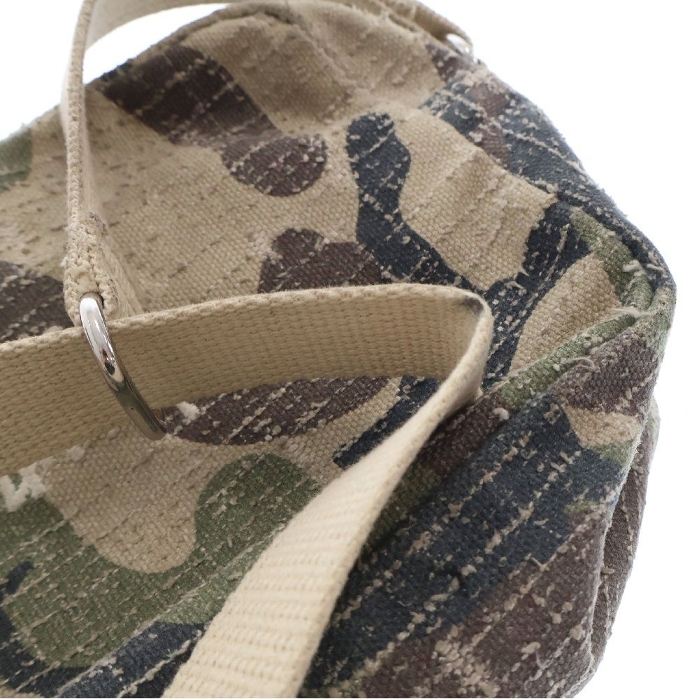 STUSSY (ステューシー) 24AW NEEDLE PUNCH SIDE POUCH カモ柄 ミニ