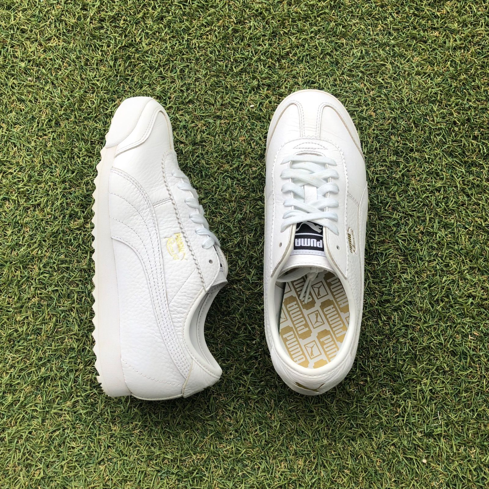 PUMA ROMA プーマ ローマ スニーカー ヴィンテージ 白 PUMA プーマ スニーカー ローマ 24 スタンダード レディース