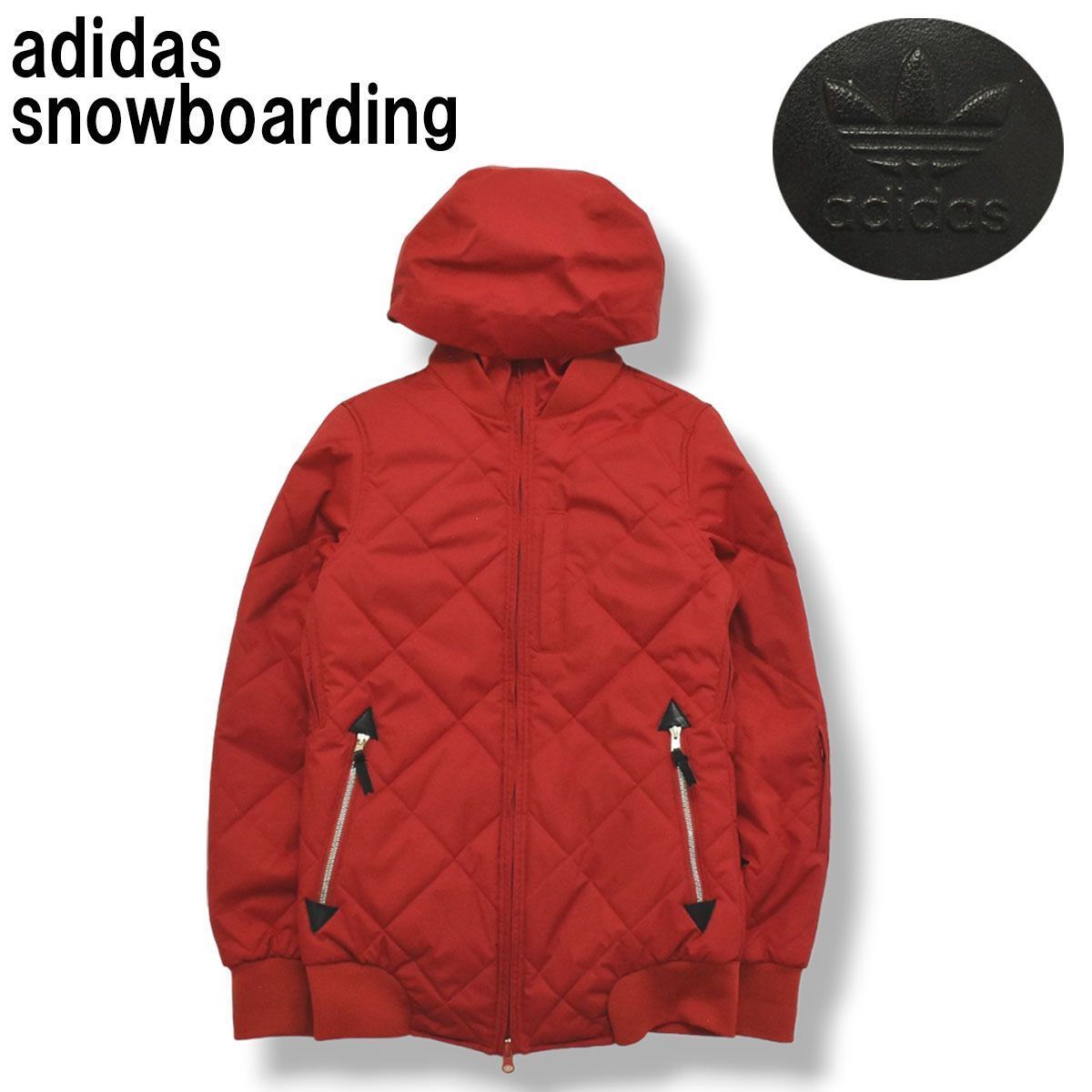 美品】 アディダス adidas snowboarding 中綿 キルティング 