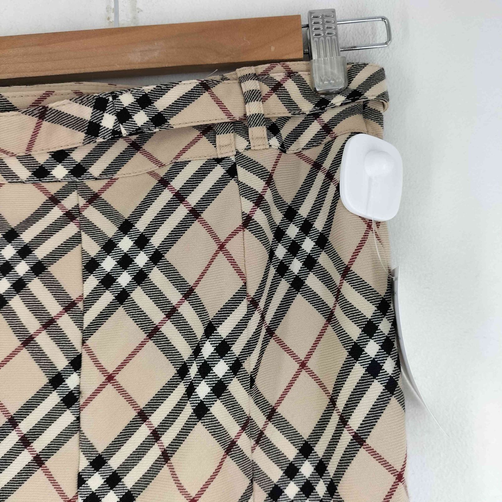 バーバリーブルーレーベル ノバチェック ラップスカート Burberry