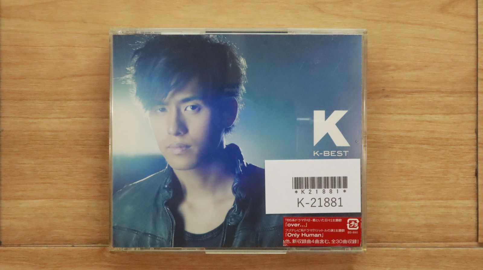 【国内盤/希少DVD】DEEP CRATES〈2枚組〉 国内盤CD☆ケイ/K□ K-BEST(初回生産限定盤)(DVD付) 【SRCL7442
