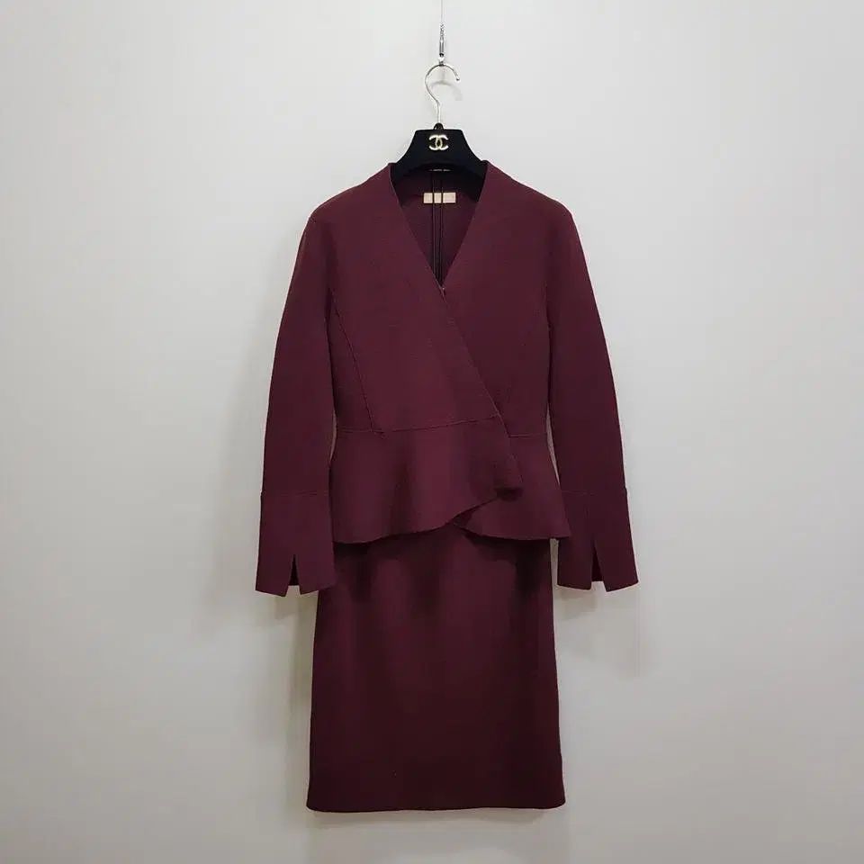 ミシャ MICHAA アシンメトリー ニット スカート セットアップ 85 70