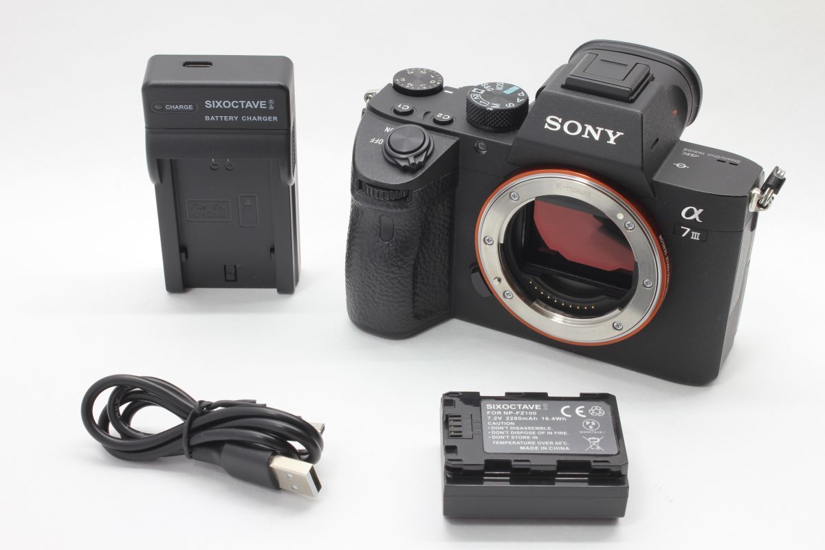 【中古】SONY a7III 本体 ★センサークリーニング済★ 中古】SONY a7III 本体 ☆センサークリーニング済☆