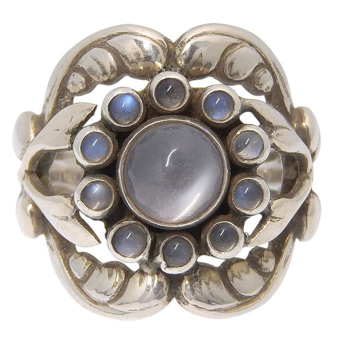 GEORG JENSEN ジョージジェンセン ムーンライト ブロッサム ブルー