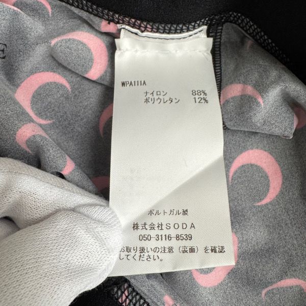 関税込*Marine Serre ムーンプリント スキニーカット レギンス 未使用】Marine serre/マリーンセル MOON PRINTED JERSEY