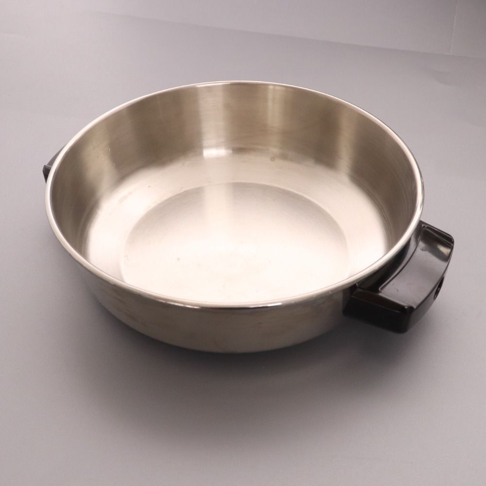 □ ロイヤルクイーン 6コート 鍋セット ステンレス多層鍋 大フライパン