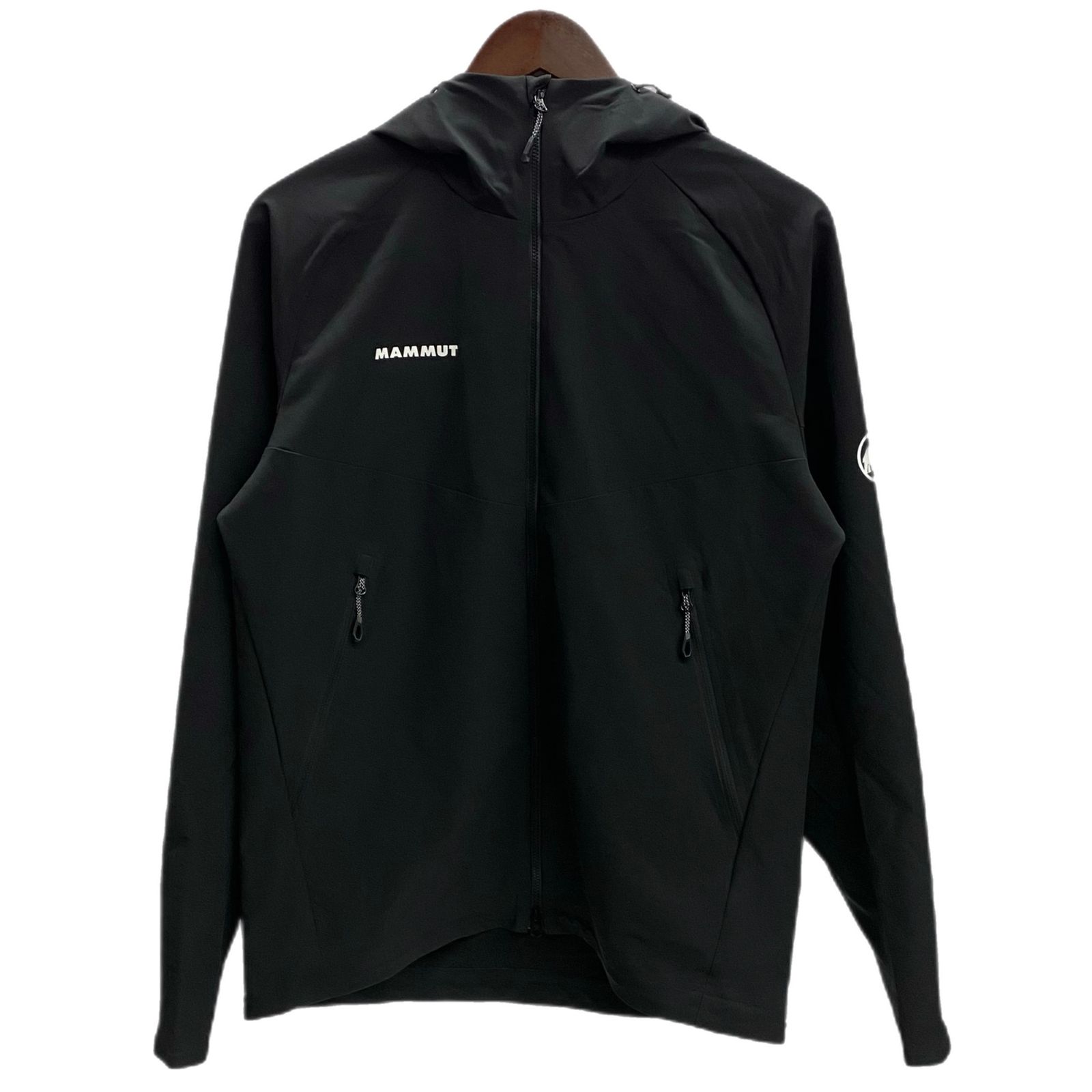 マムート MAMMUT マクン 2.0 フーデッド ジャケット Macun 2.0 SO Hooded Jacket AF Men 1011-00792 ジャケット ブラック Mサイズ 201MT-3917