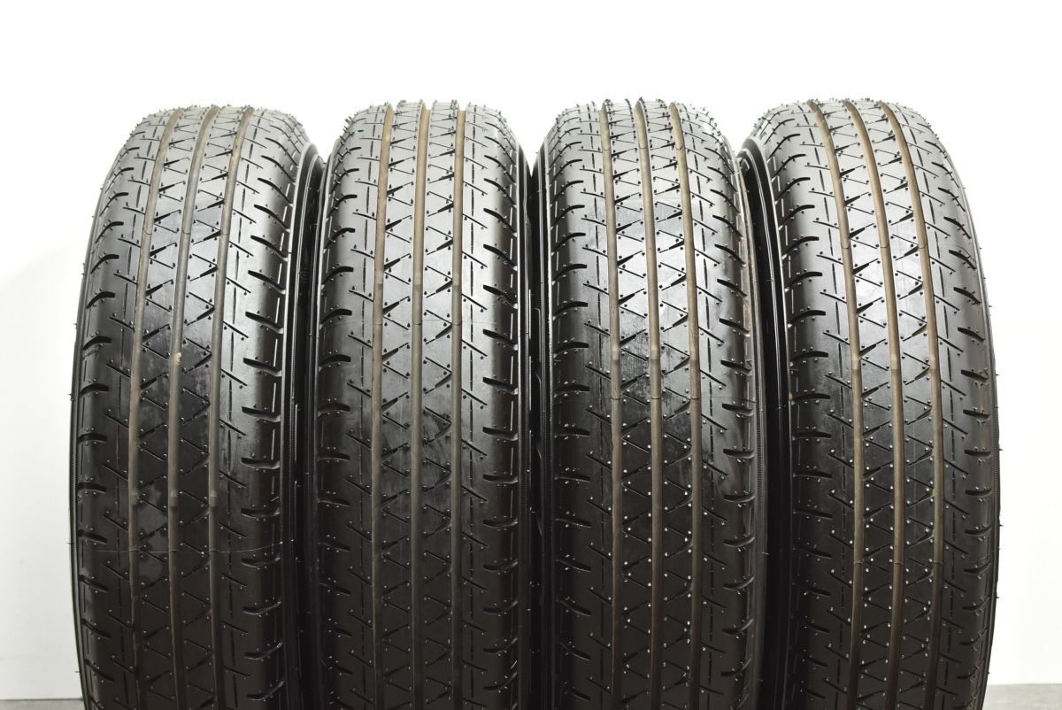 製 新車外し スズキ エブリィ ワゴン 純正 12in 4.00B 45 PCD100 ブルーアース バン RY55 145 80R12 80 78N LT バリ溝 交換用 TRITUETUBI_COM