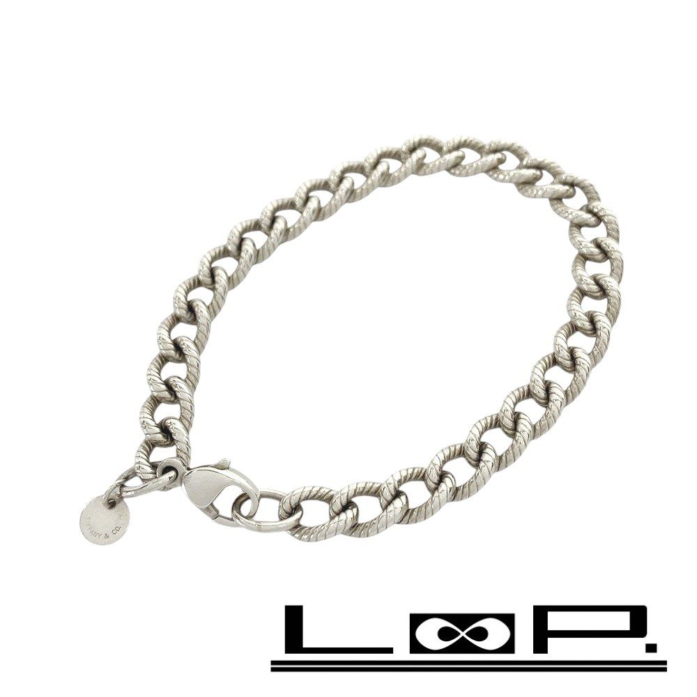 □新同□ ティファニー ツイスト チェーン ブレスレット アクセサリー
