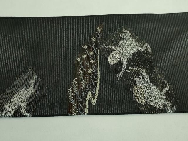 鳥獣戯画 金銀糸