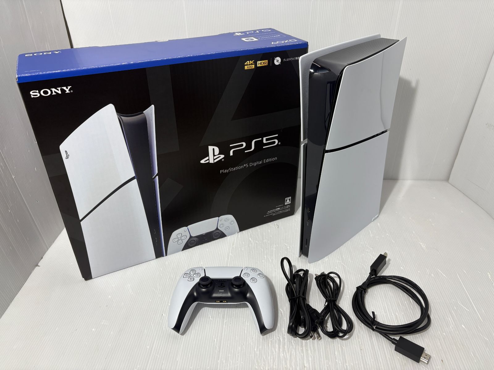 SONY PS5 CFI-2000 デジタル エディション き コントローラー＆ケーブル付き プレイステーション5 PlayStation5
