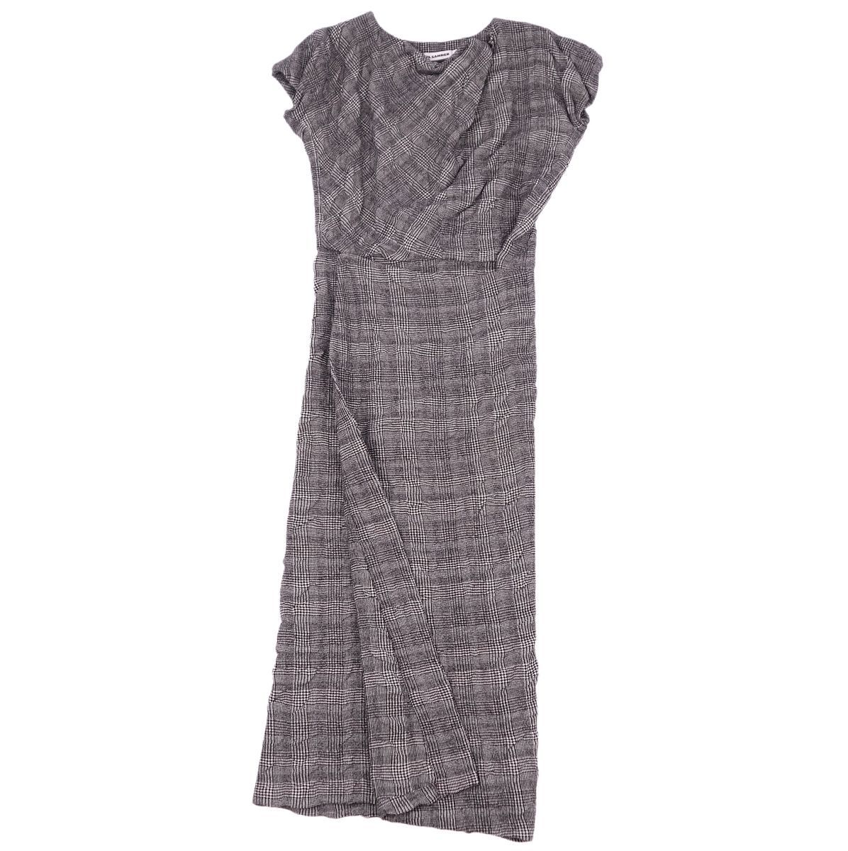 jil sander ウールワンピースドレス