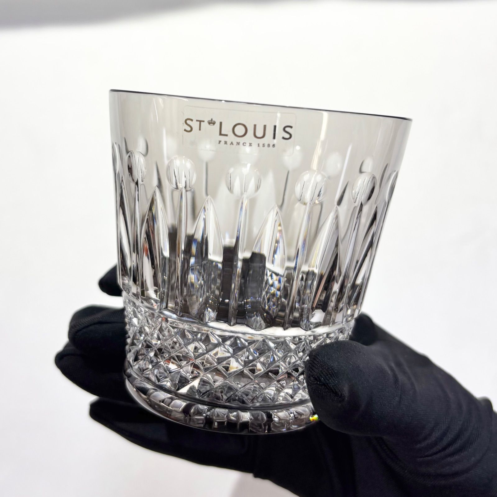 素敵♡極稀少オールドサンルイSt Louisトミーデザートカップペア♡ 素敵♡極稀少オールドサンルイSt LouisトミーTommyデザートカップペア