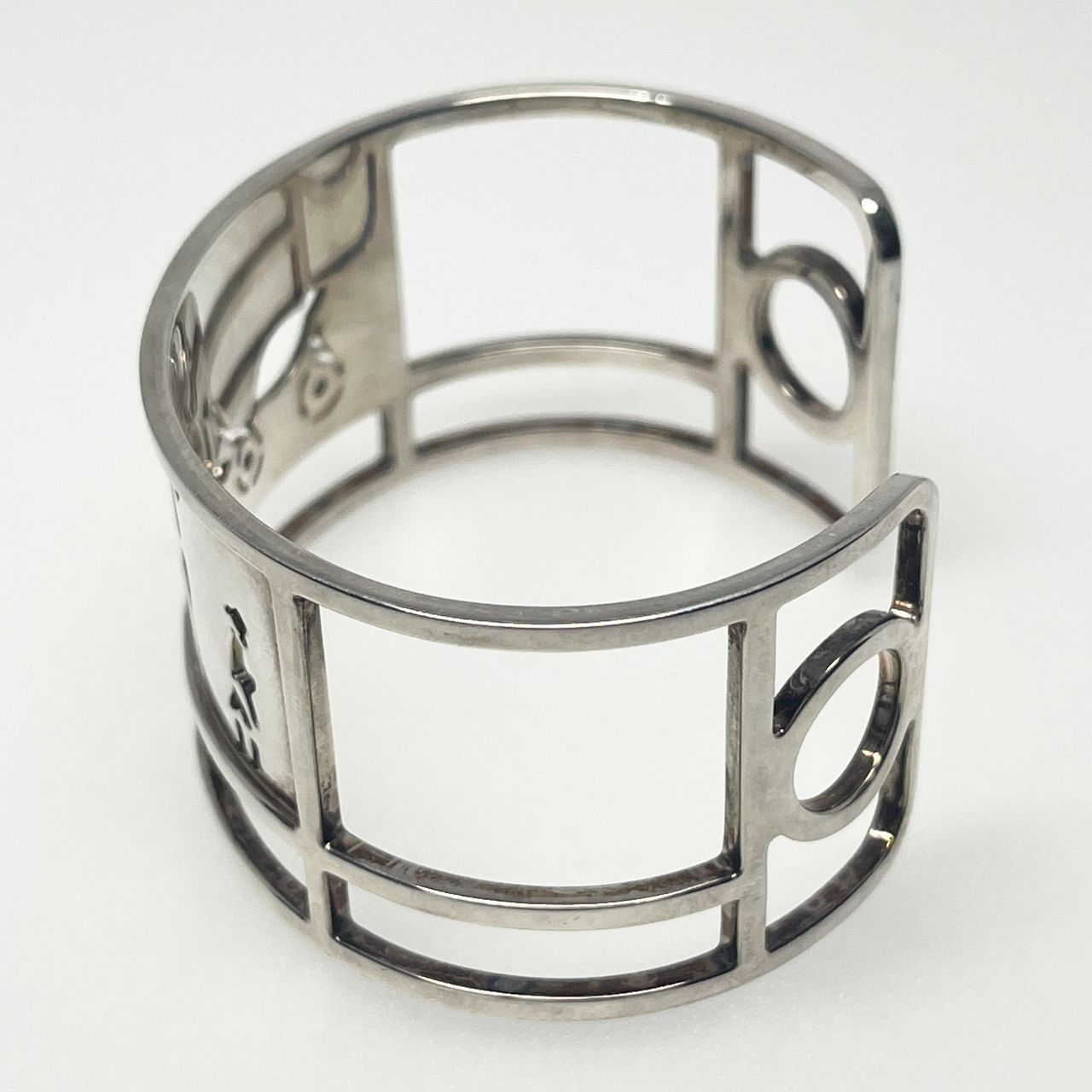 値下げ！HERMES エルメス カレーシュ PM ブレスレット Ag925 #ST