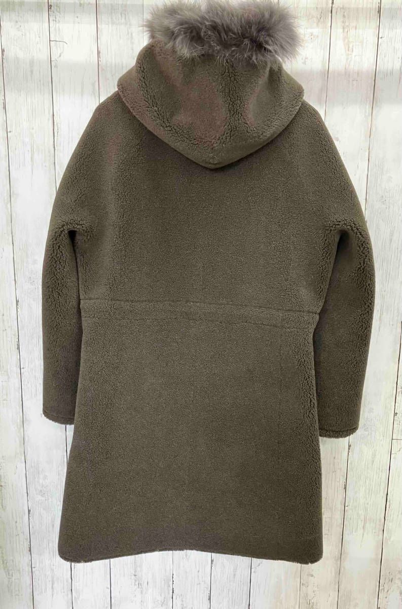美品】DAMA collection/リバーシブルフェイクムートンコート