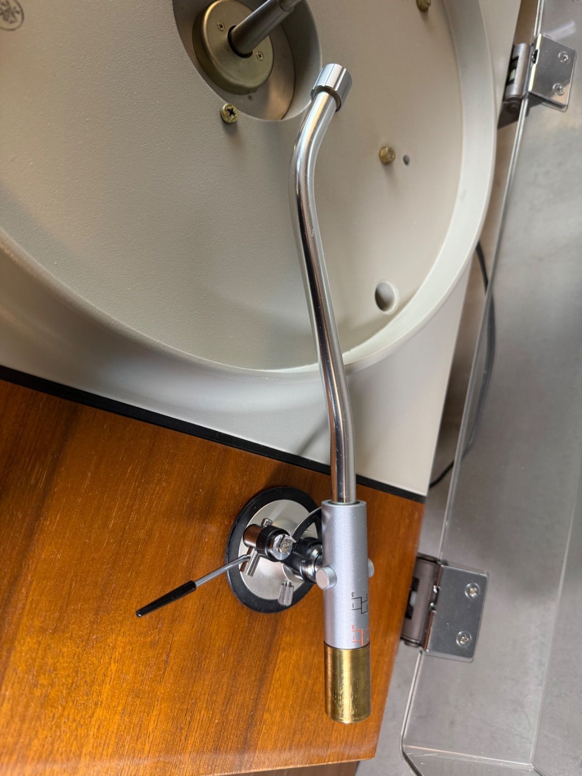 レコードプレーヤー 通電