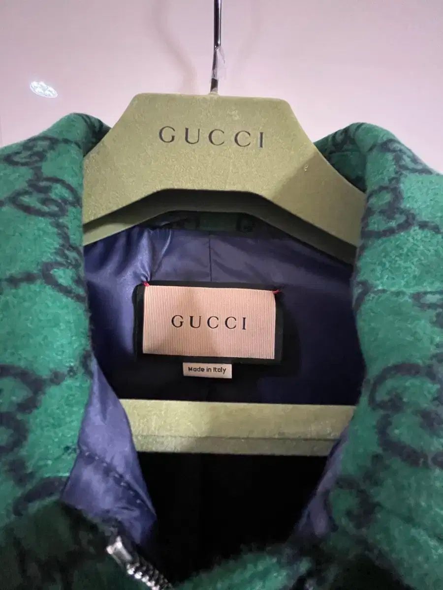 GUCCI(グッチ) GG ウール フランネル オーバーサイズシャツ 46 新品 