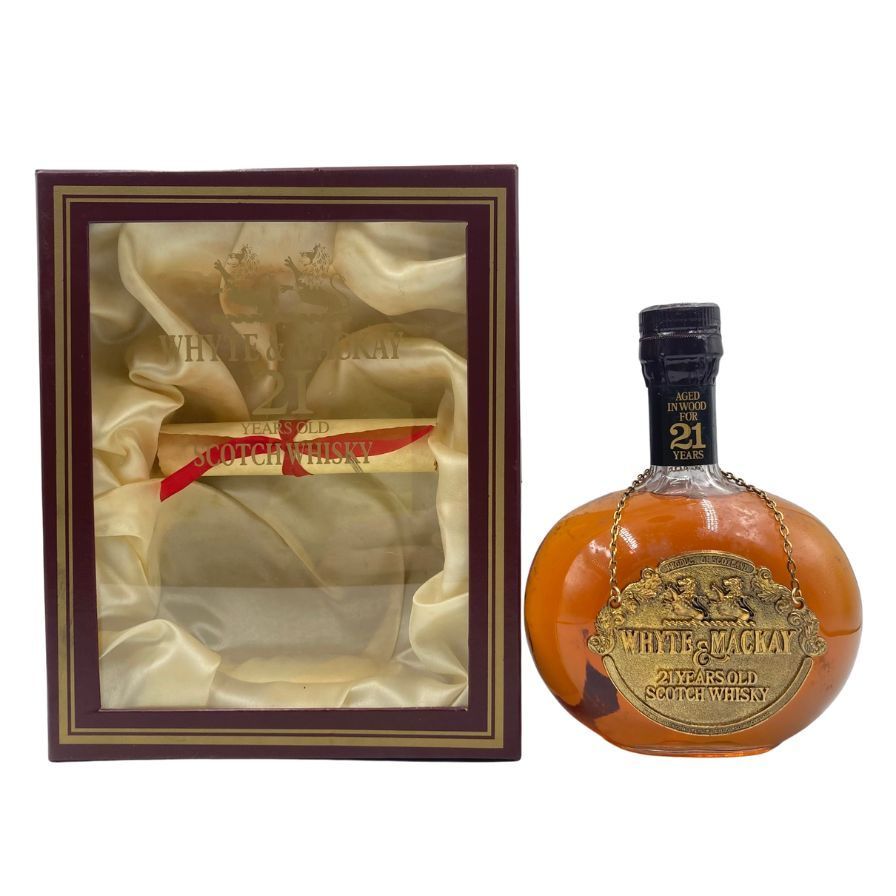 ホワイト&マッカイ 21年 750ml 43% WHYTE&MACKAY【W】 - メルカリ