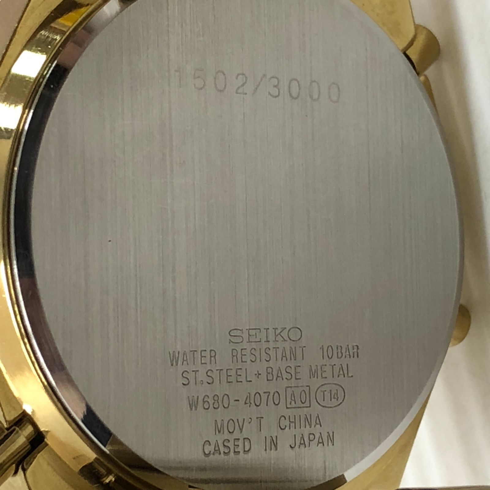 SEIKO ジウジアーロ SBJA004 W680-4070 中古品 smwatch089706