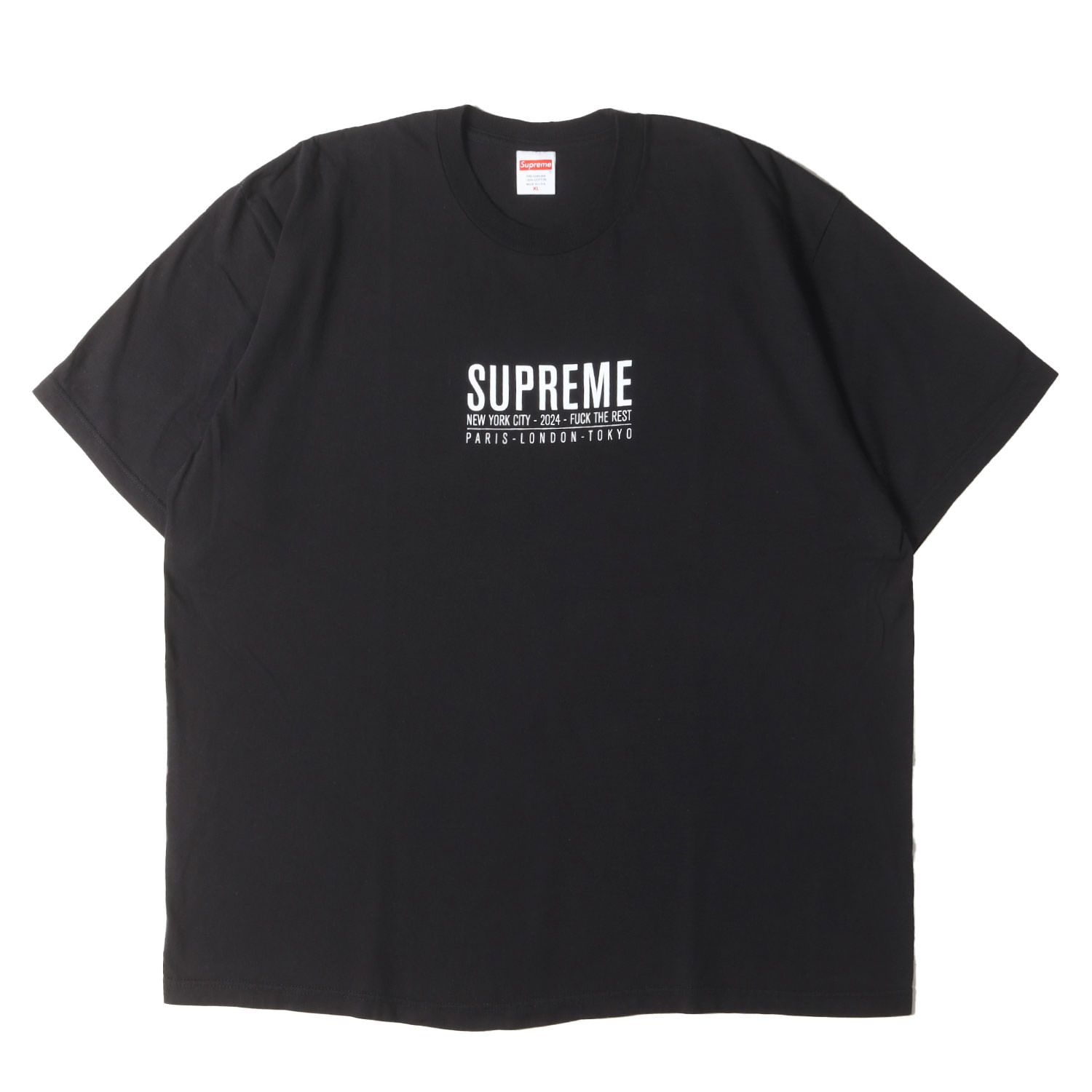 Supreme シュプリーム Tシャツ ブラック 黒 サイズ:XL | 24SS ブランド  