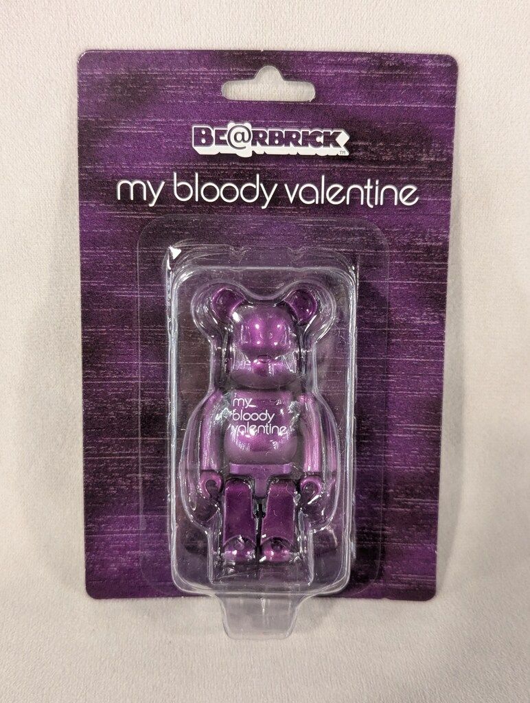 MEDICOMTOY BE@RBRICK my bloody valentine violet 100% - メルカリ