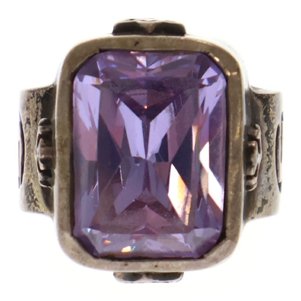 ROYAL ORDER (ロイヤルオーダー) DEMI GOD アメジスト スクエアリング