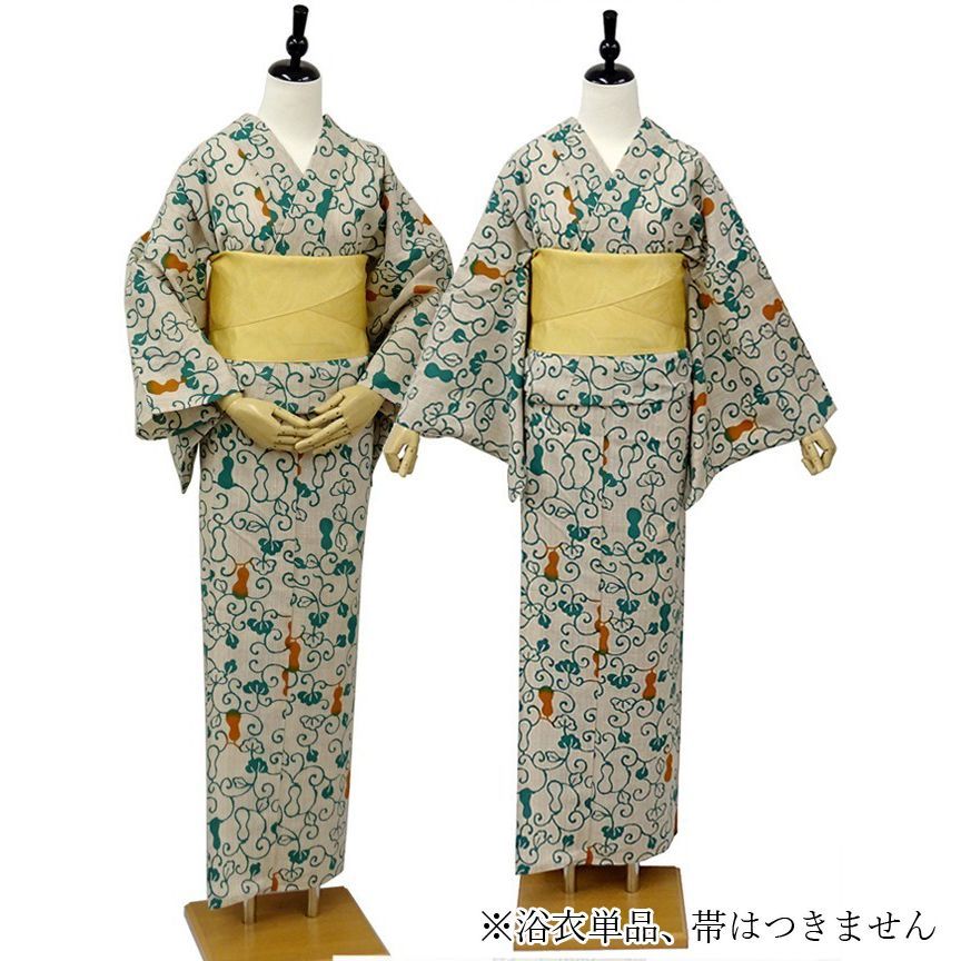 龍村美術きもの 浴衣 ひょうたん柄 SALE 浴衣 レディース 龍村美術きもの 浴衣 単品 綿