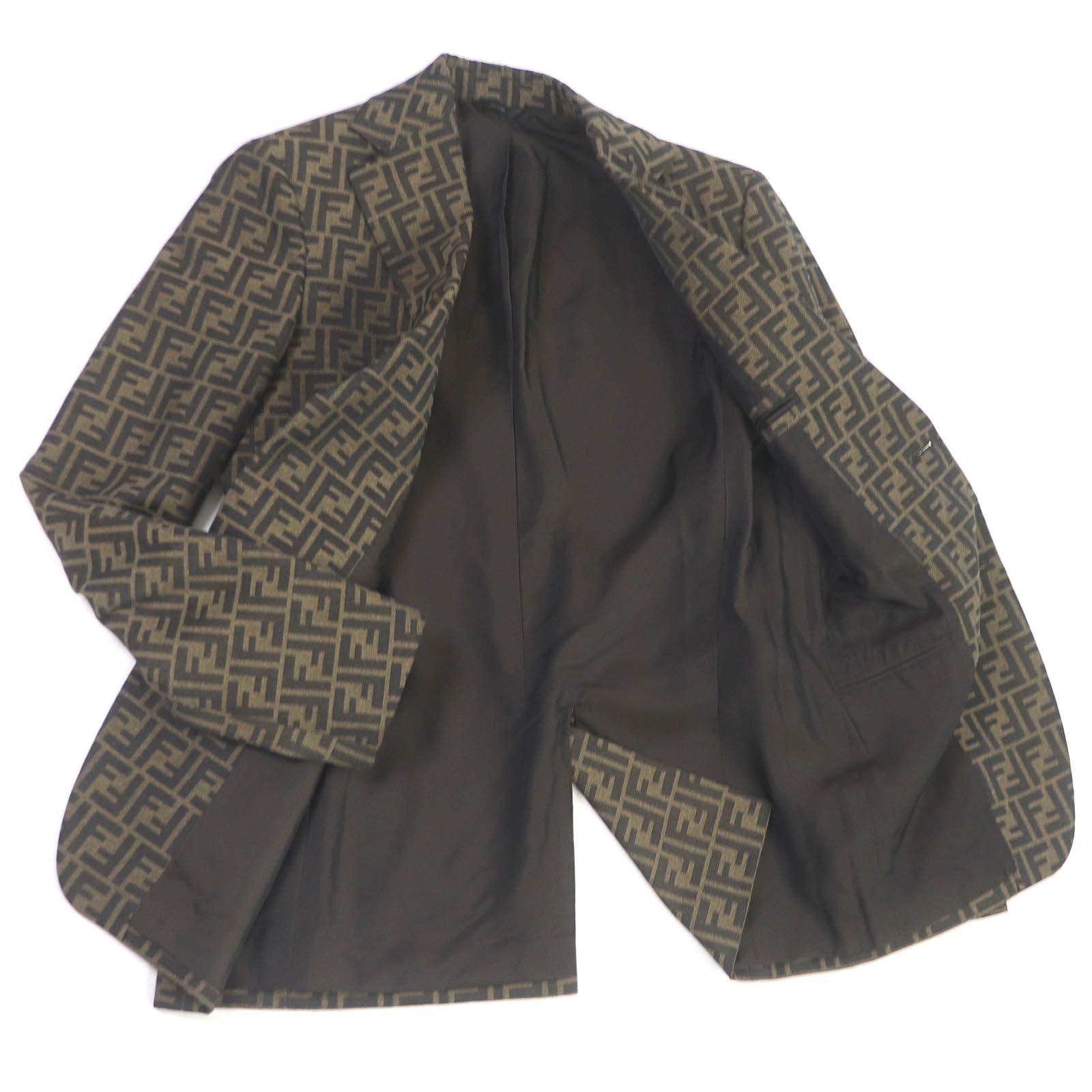 美品□FENDI フェンディ FJ0498/FB0767 FFロゴ ズッカ 総柄