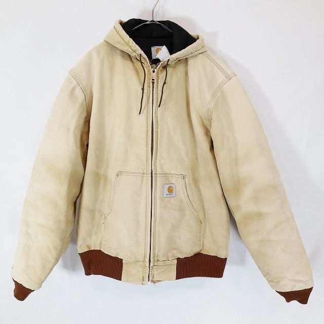 状態Carhartt カーハート　アクティブジャケット　パーカ　ボロ　ダック ワーク