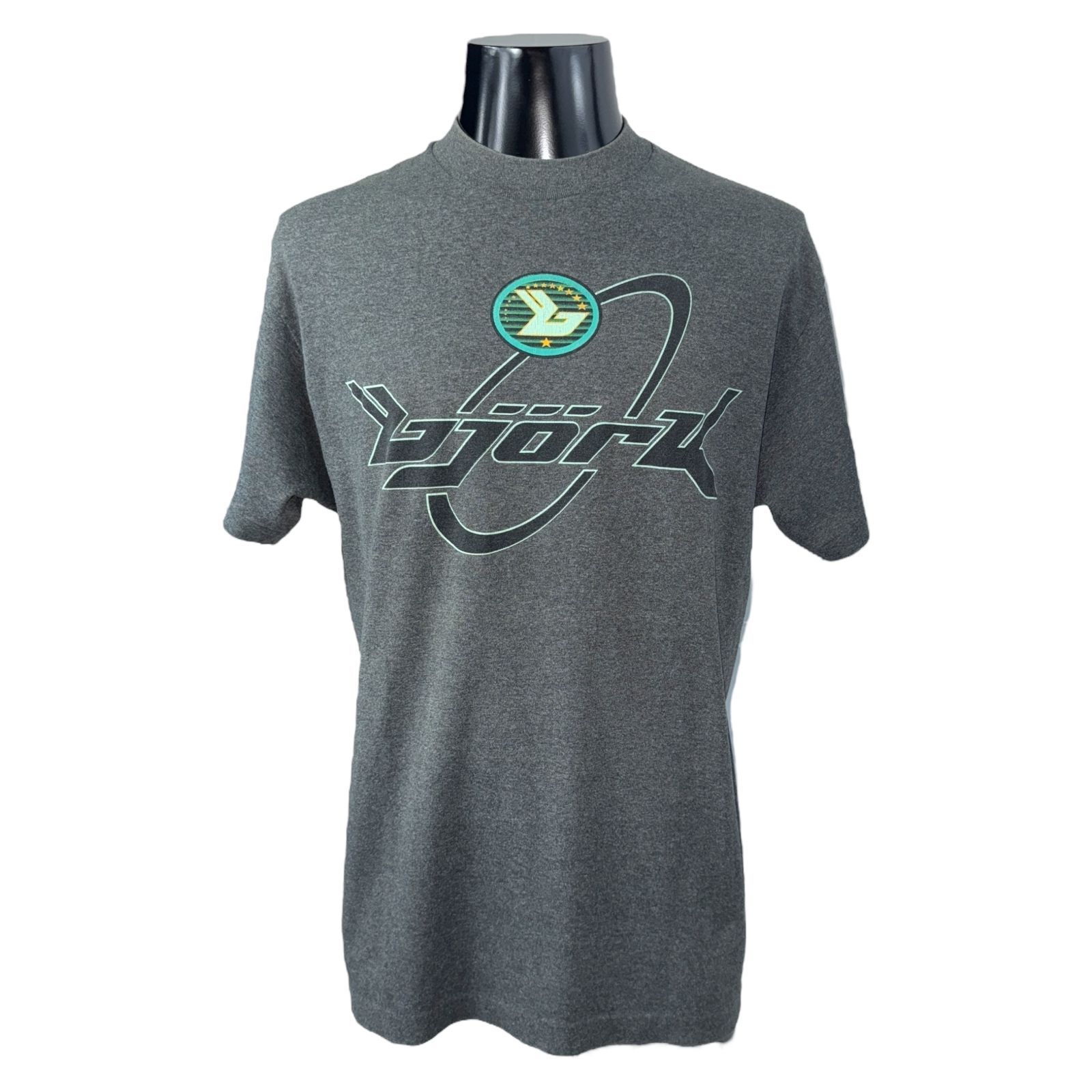 Bjork Vintage Band Tシャツ XL /ビョーク Bjork / ビョーク Tシャツ POST XL 黒 ブラック 半袖 バンドT ロックT