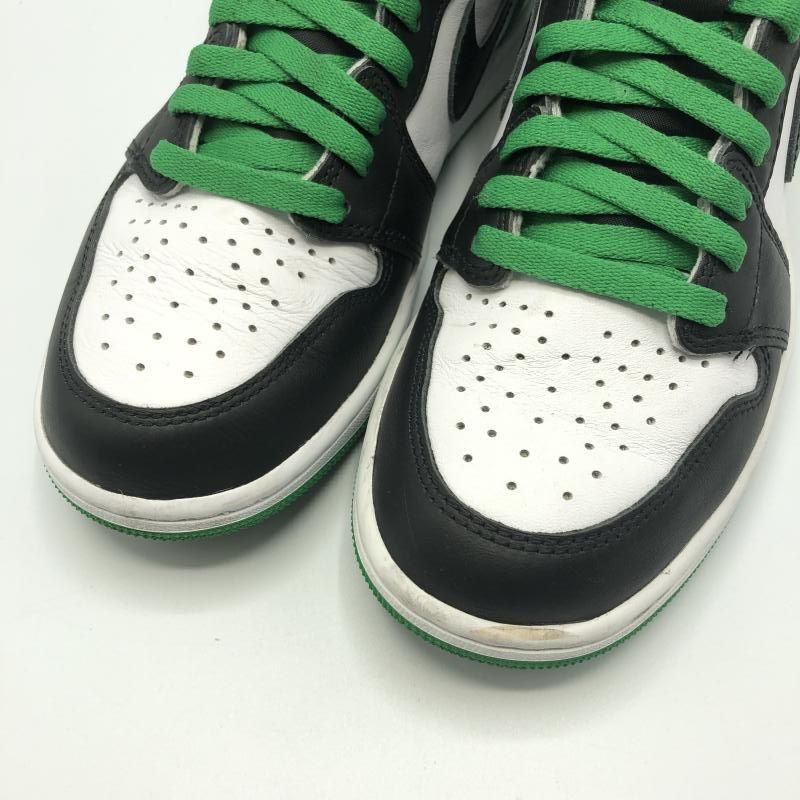 中古】NIKE AIR JORDAN 1 RETRO HIGH OG Celtics Lucky Green  