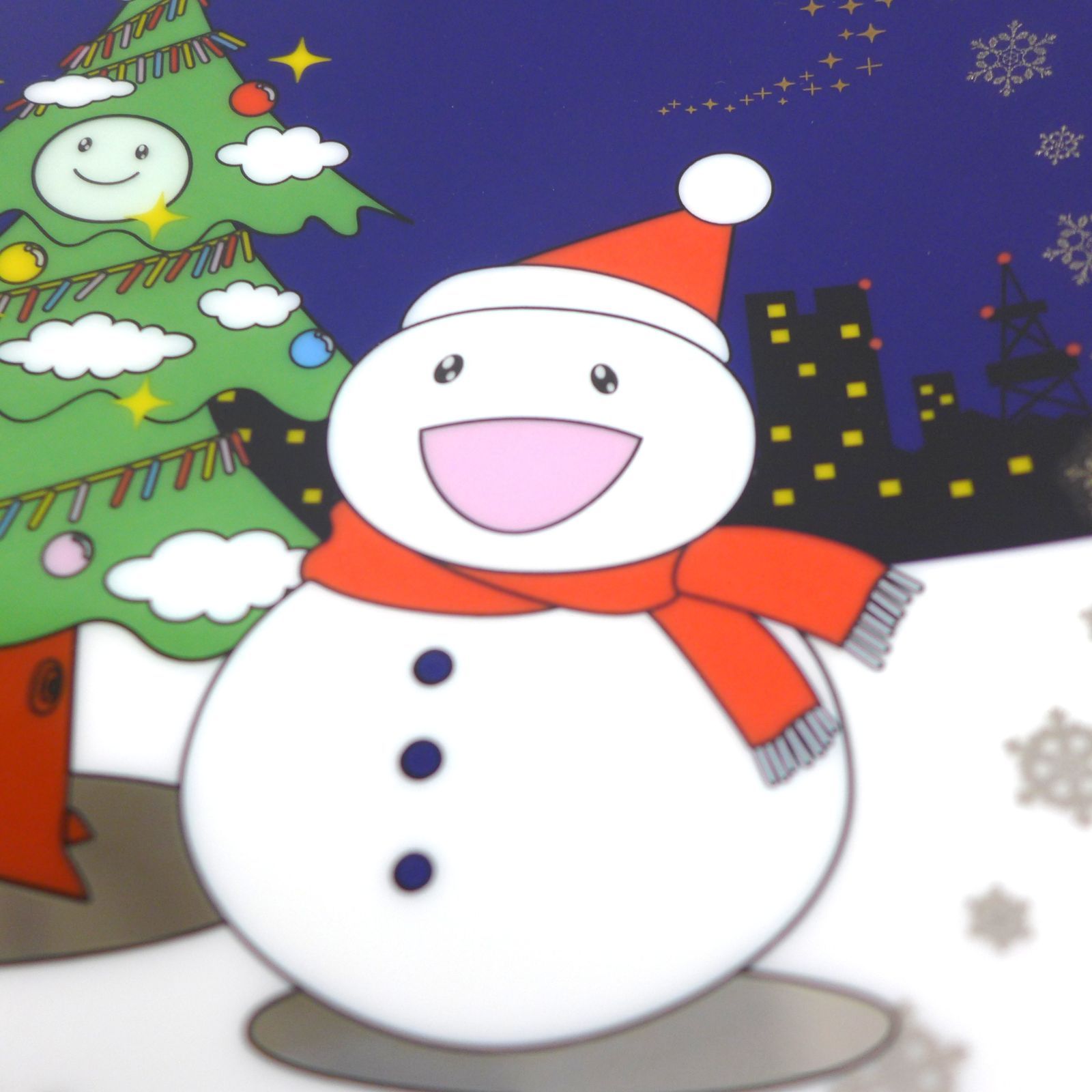 村上隆 銀座並木通り記念プレート アートオブクリスマスNamiki(2003）