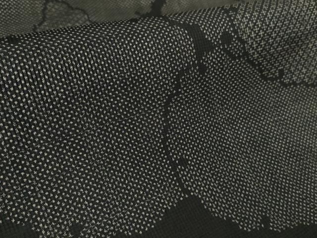 平和屋着物□極上 本場大島紬 7マルキ 雪輪重ね 逸品 未使用  