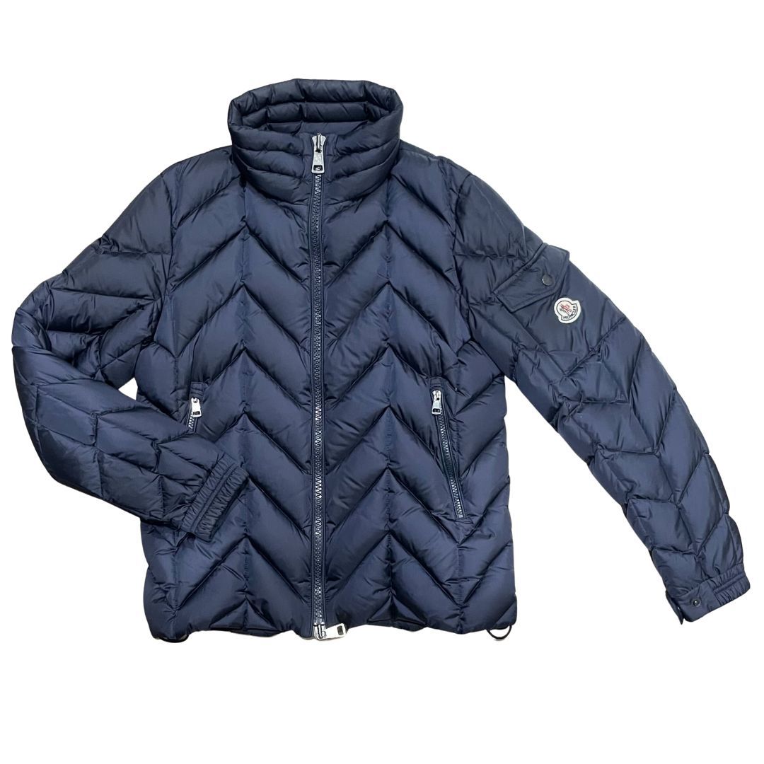 ※21※【MONCLER】ネイビー ダウンジャケット XXL MONCLER/M（1） /ネイビー /ダウンジャケット /BERRIAT /型番