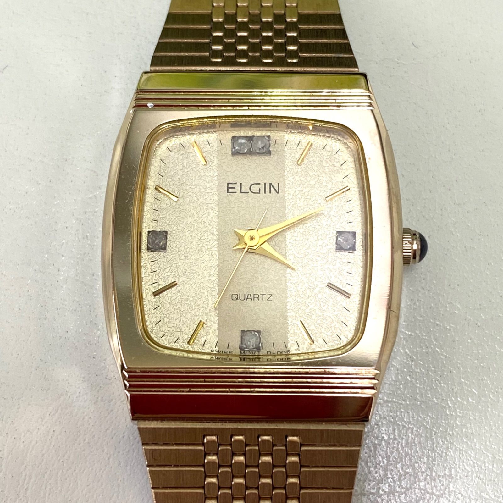 Elgin エルジン 時計 ダイヤ レディースウォッチ 正規品