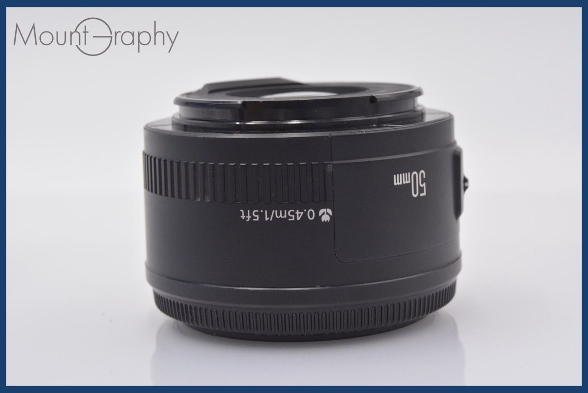  キヤノン Canon EF 50 mm F 1.8 II 前後キャップ-レンズフィルター付 同梱可 am 270 その他 カメラ