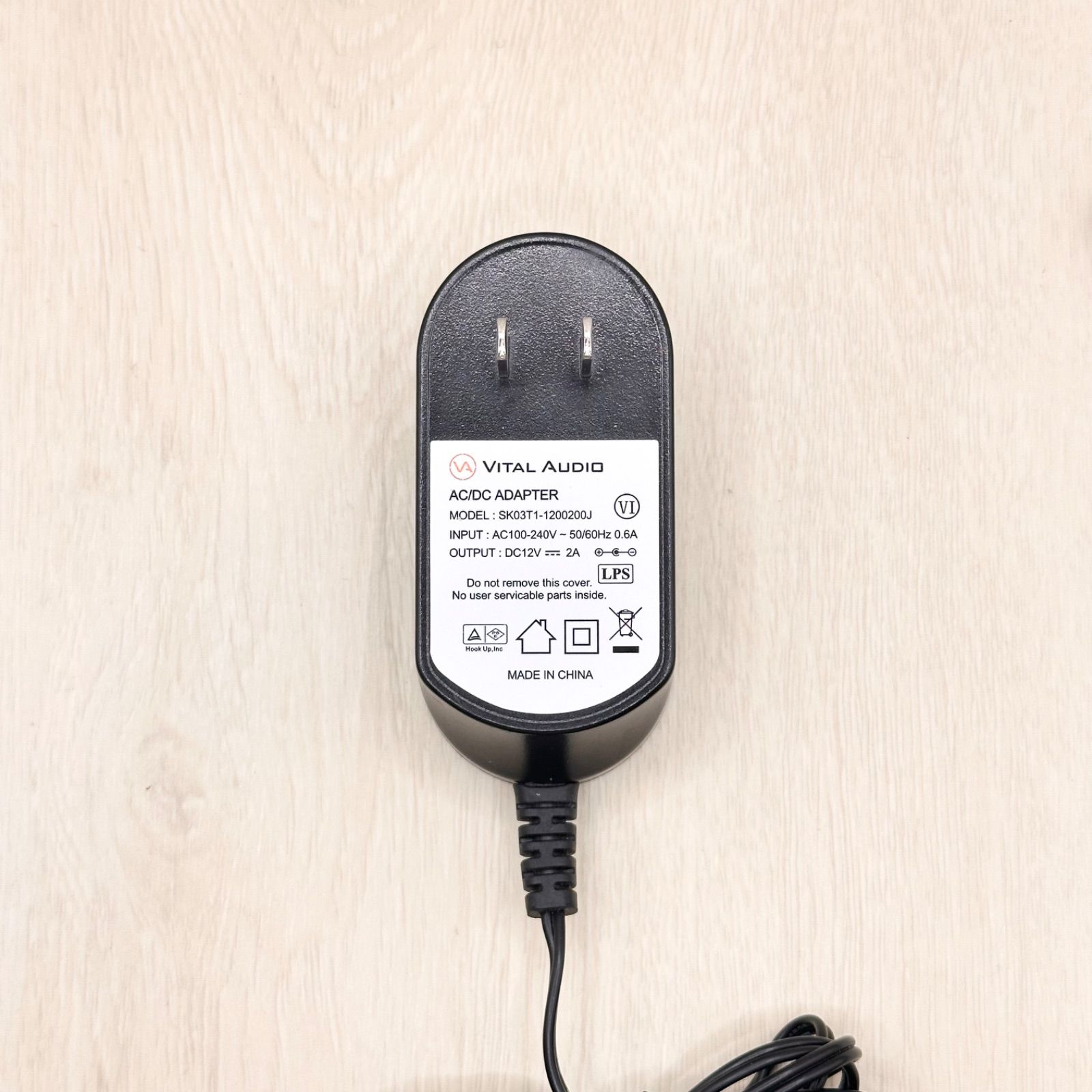 SK03T1-1200200J VITAL AUDIO バイタルオーディオ 12V 2A POWER