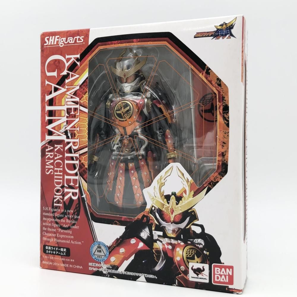 中古】開封 バンダイ S.H.Figuarts 仮面ライダー鎧武 カチドキアームズ