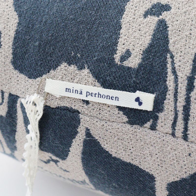 未使用 ミナペルホネン mina perhonen pi0377 usagi cushion 未使用 ミナペルホネン mina perhonen pi0377 usagi cushion