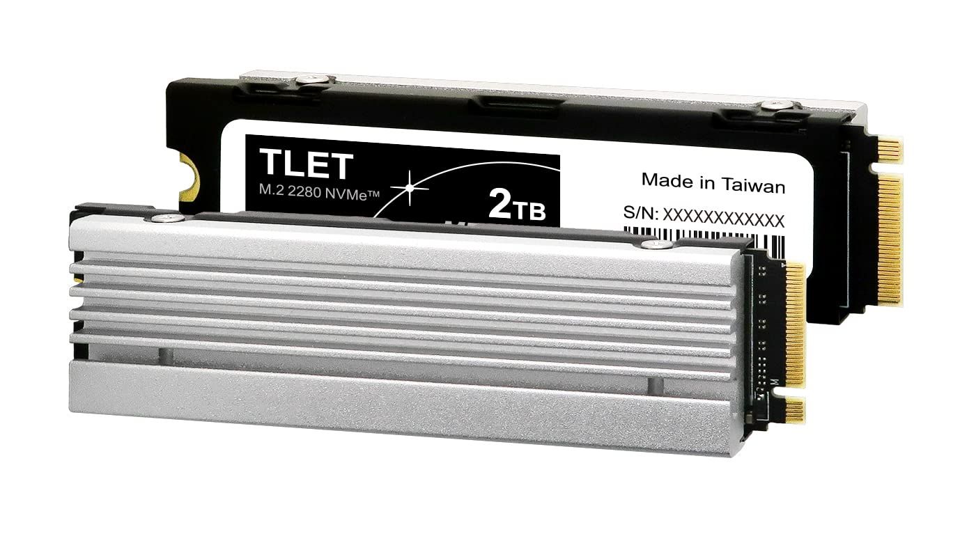 【数量限定】東芝エルイートレーディング(TOSHIBA Lifestyle Electronics Trading) (TLET) PS5動作確認済 ヒートシンク搭載 内蔵SSD 2TB PCle Gen4x4 M.2 2280 国内サポート正規品 TLD-M