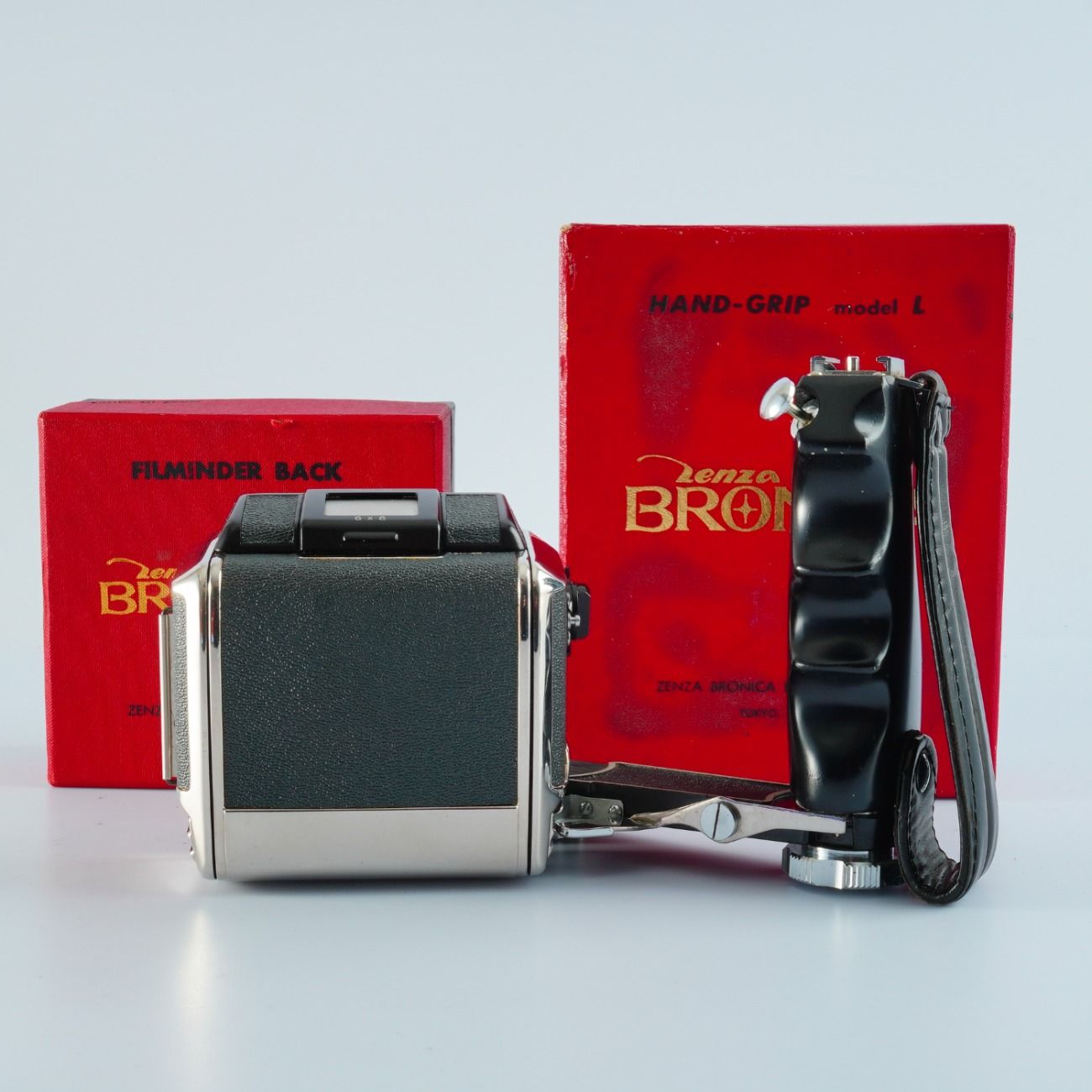 ZENZA BRONICA ゼンザブロニカ フィルムバック Magazine H er S2 6x6 120 HAND GRIP Model L