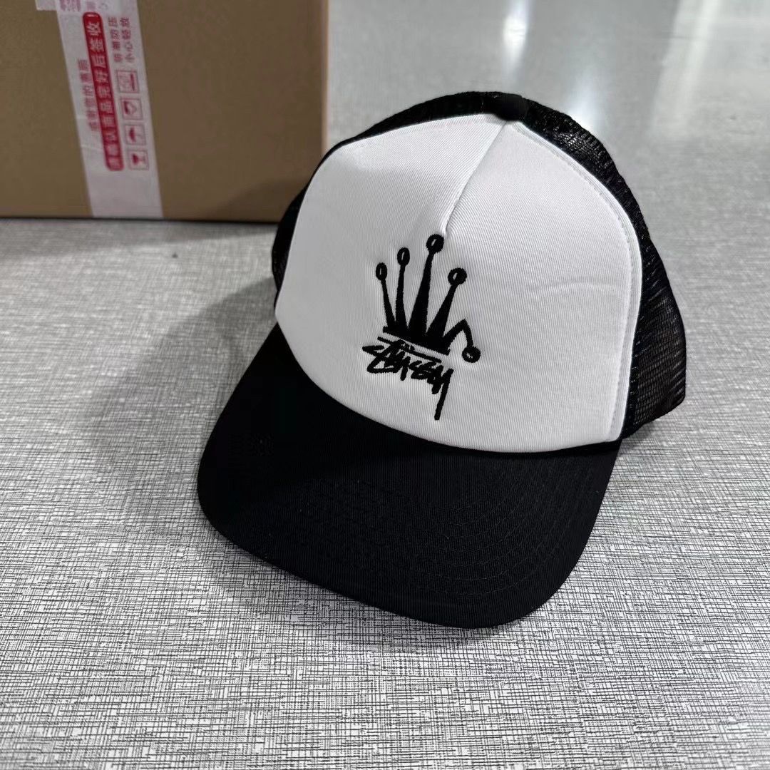 新品 STUSSY ステューシー キャップ クラウン メッシュ 男女兼用